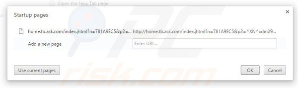 Removing WeatherBlink from Google Chrome homepage