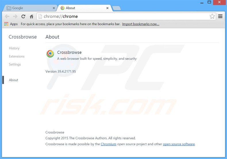 crossbrowse adware