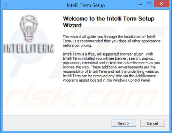 IntelliTerm Adware Installer