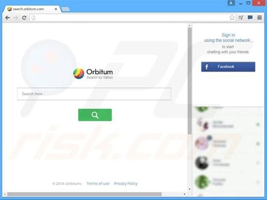 Orbitum search engine