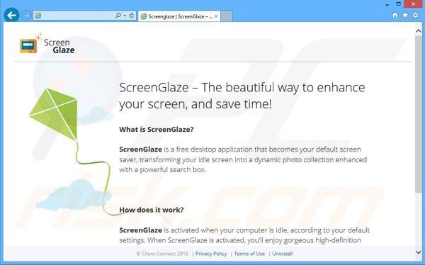 ScreenGlaze adware