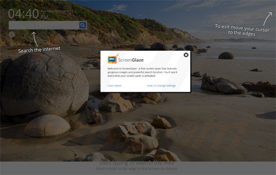 screenglaze screensaver