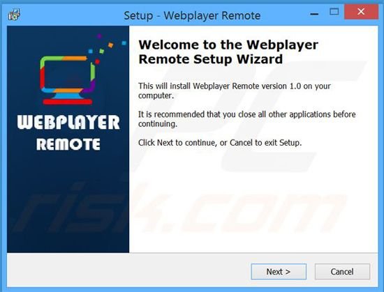 Webplayer installer