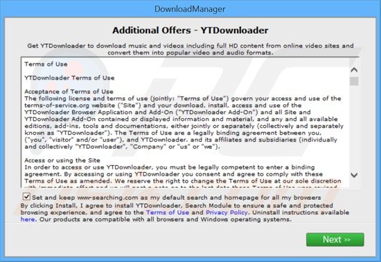 Searching.starburnsoftware.com redirect - Simple removal instructions, search engine fix (updated)