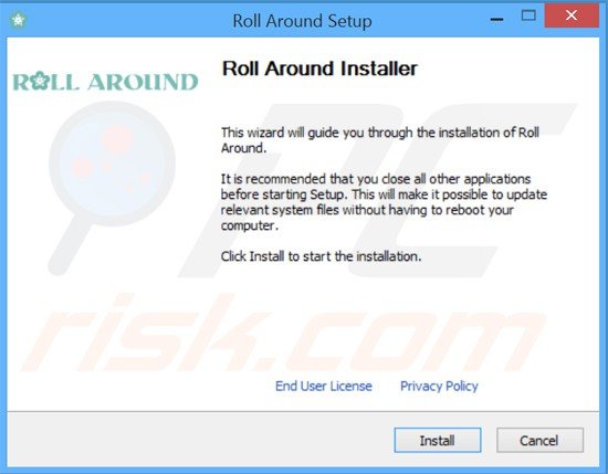 roll around installer setup