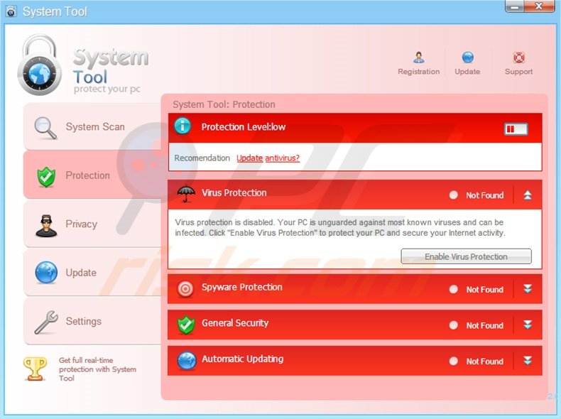 System tool rogue program