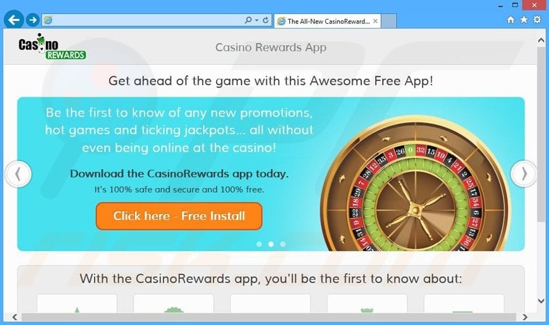 CasinoRewards adware