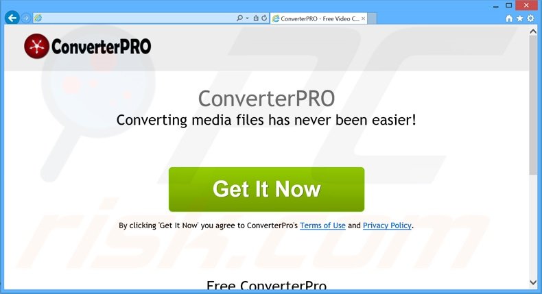 ConverterPro adware