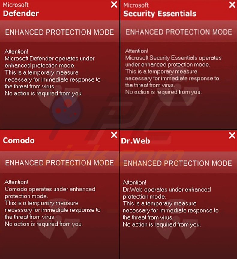enhanced protection mode examples