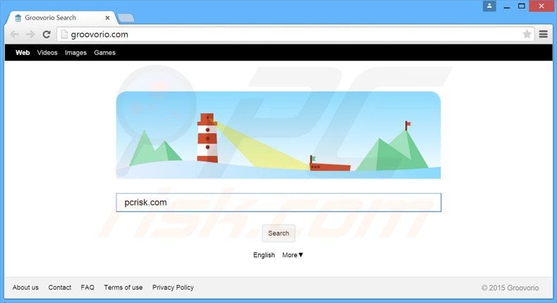 groovorio.com browser hijacker