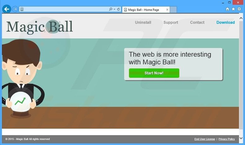 Magic Ball adware