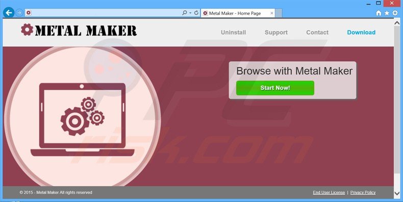 metal maker adware