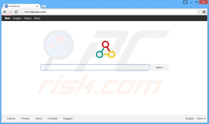 omniboxes.com browser hijacker