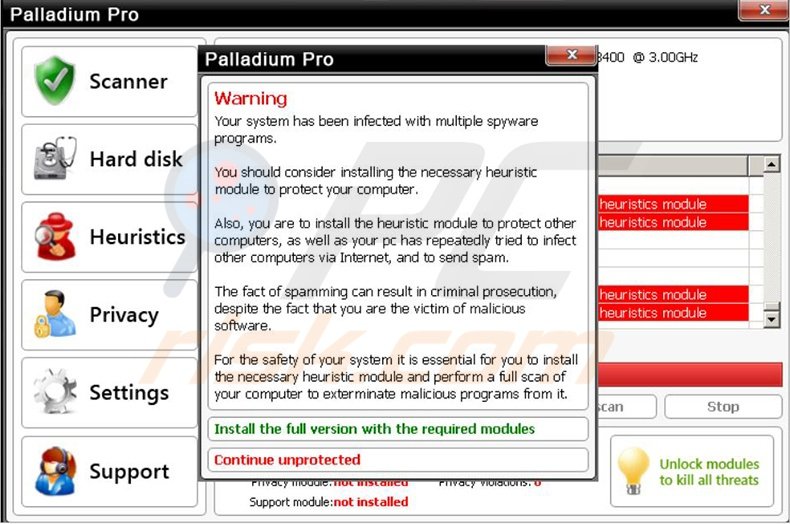 Palladium pro rogue program