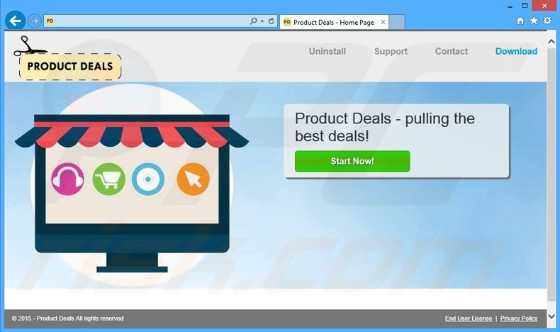 Product Deals adware