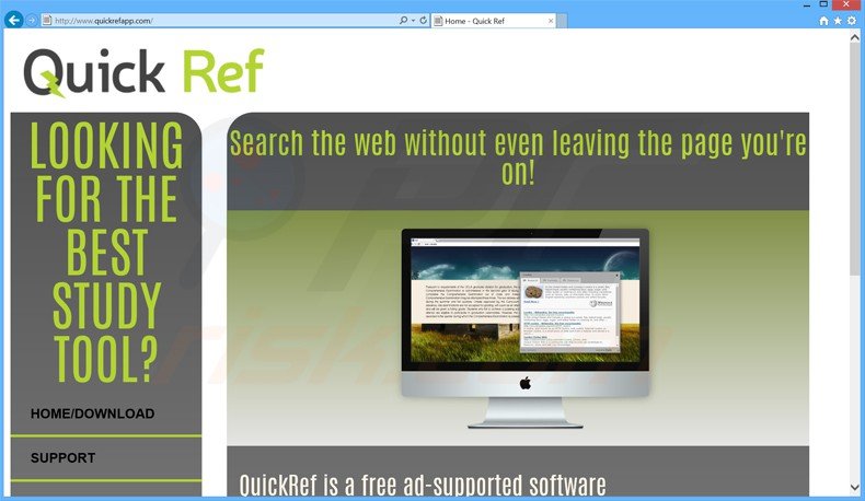 quickref adware