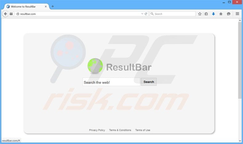 resultbar.com browser hijacker