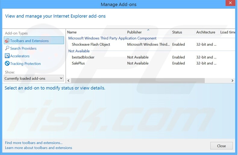 Removing search.fbdownloader.com related Internet Explorer extensions