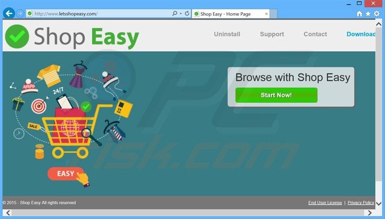 shop easy adware