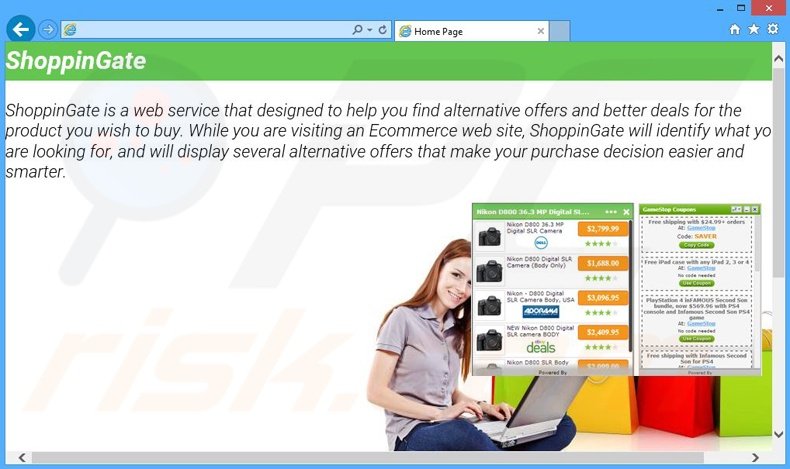ShoppinGate adware