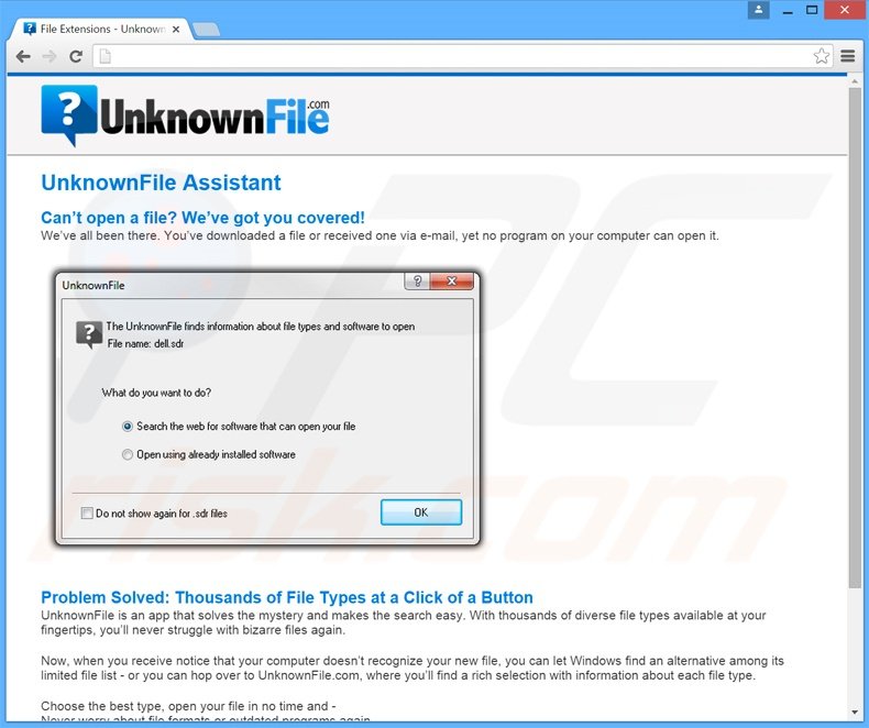 UnknownFile adware