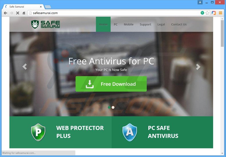 web protector adware