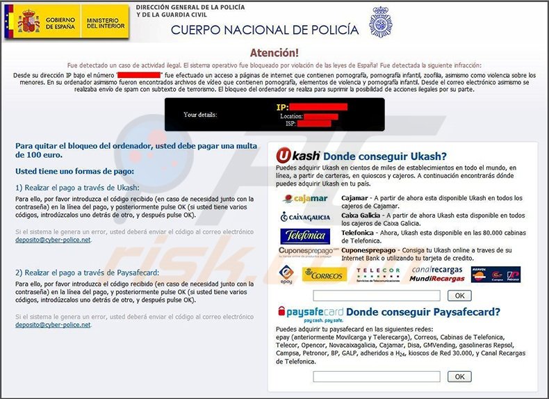Direccion General De La Policia virus