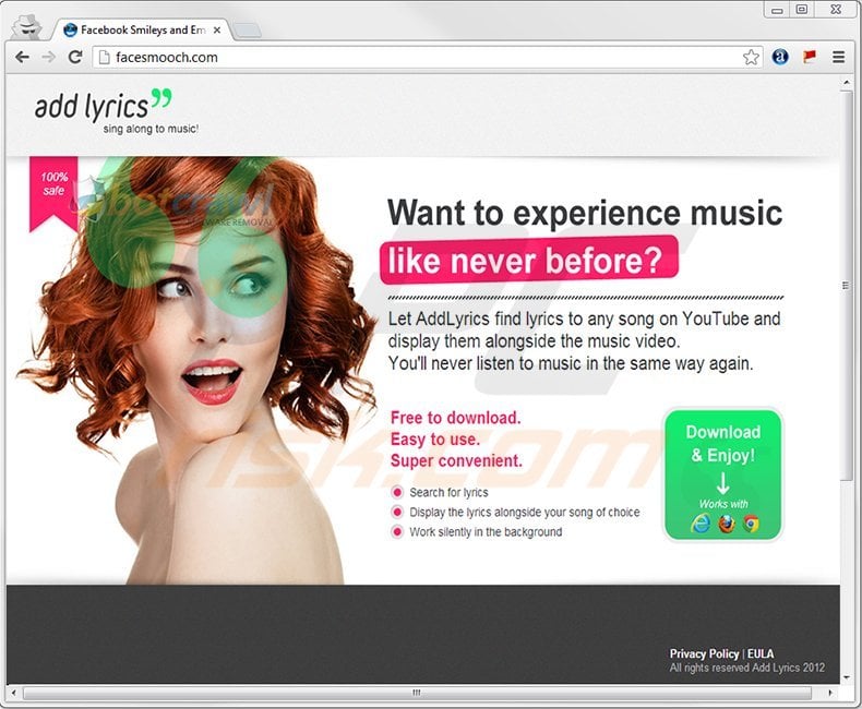 AddLyrics adware