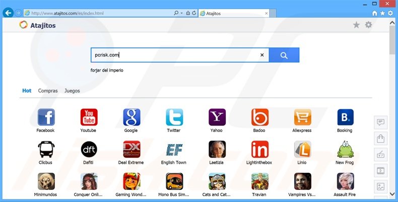 atajitos.com browser hijacker