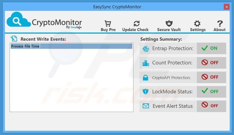 cryptomonitor ransomware prevention application