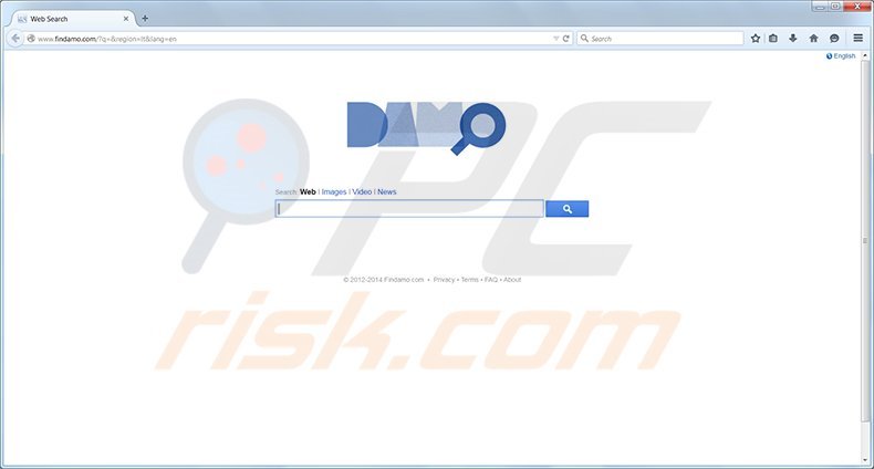 findamo homepage hijacker