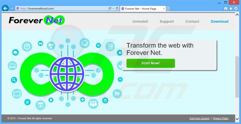 forever net adware