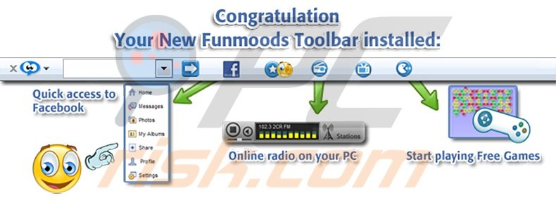 Funmoods Toolbar