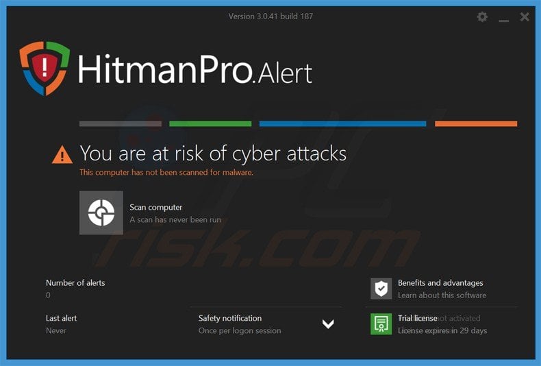 hitmanproalert ransomware prevention application