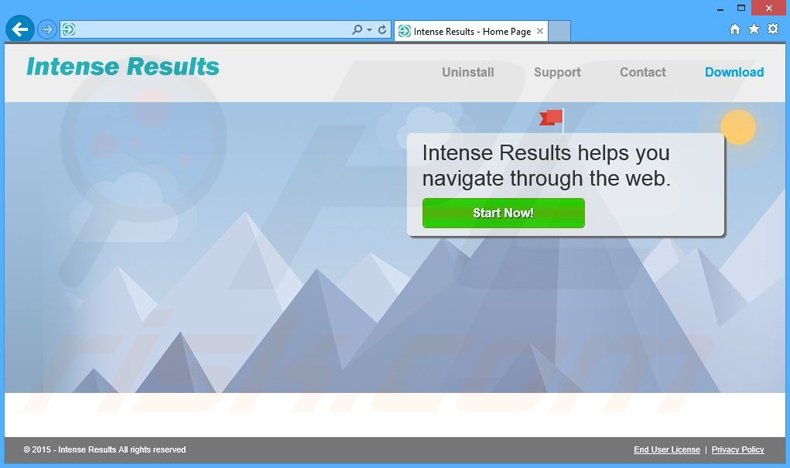 Intense Result adware