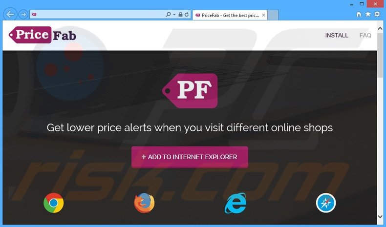 PriceFab adware