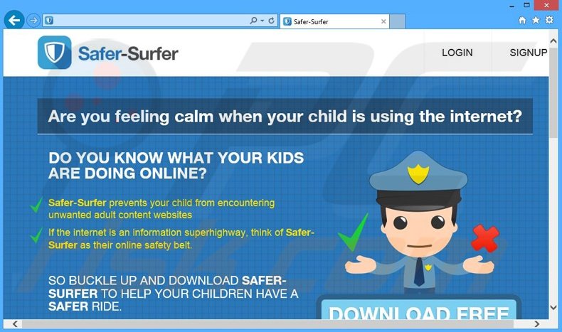 Safer-Surfer adware