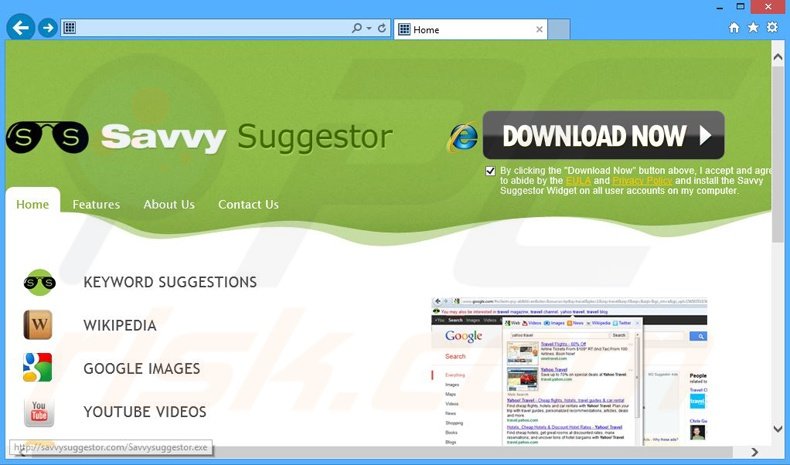 Savvy Suggestor adware