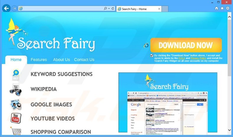 Search Fairy adware