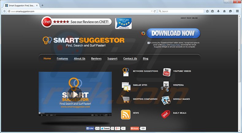 Smart Suggestor adware