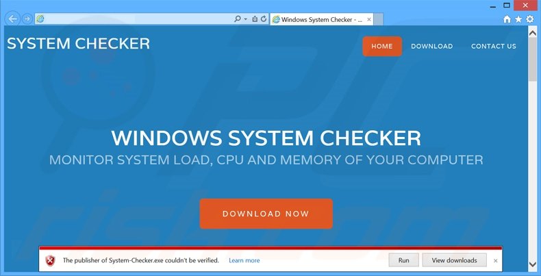 System-Checker adware