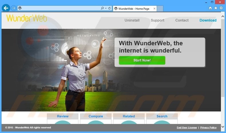 WunderWeb adware