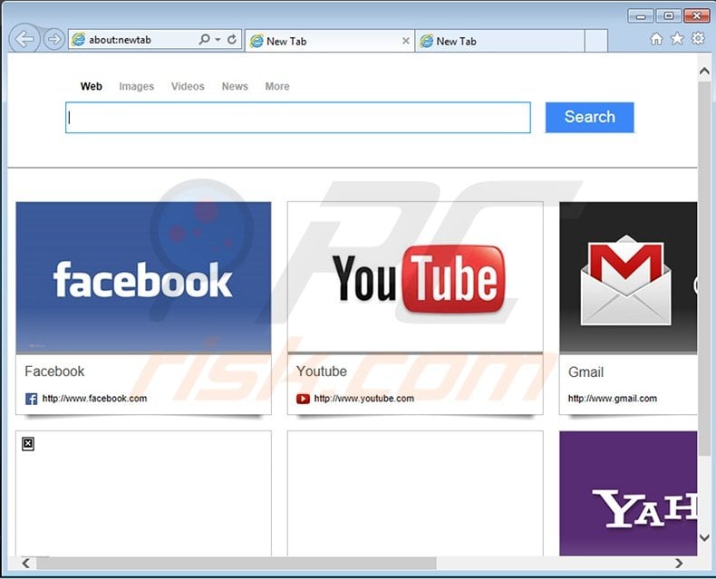 hometab browser hijacker