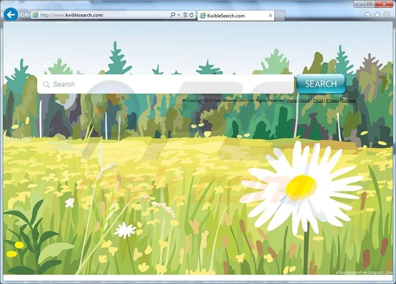 Kwiblesearch.com redirect virus