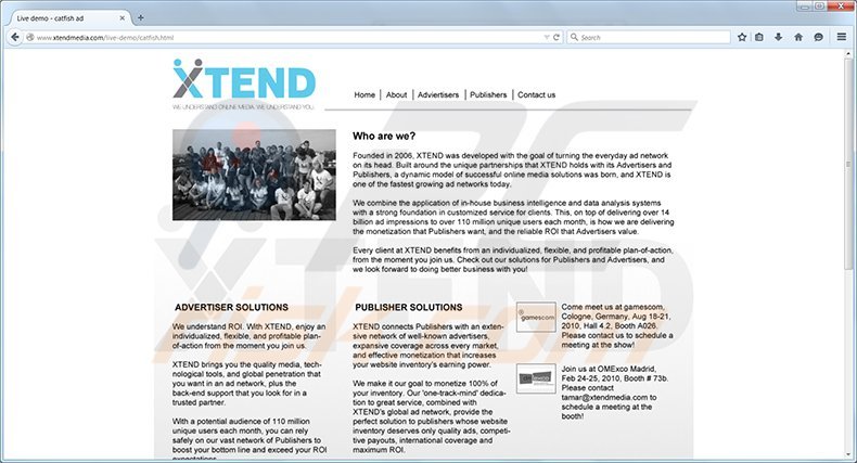 ad xtendmedia com homepage