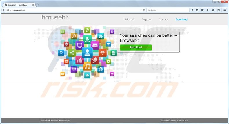 Browsebit virus homepage