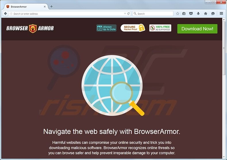 Browser Armor adware