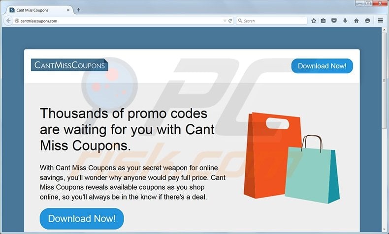 Cant Miss Coupons virus