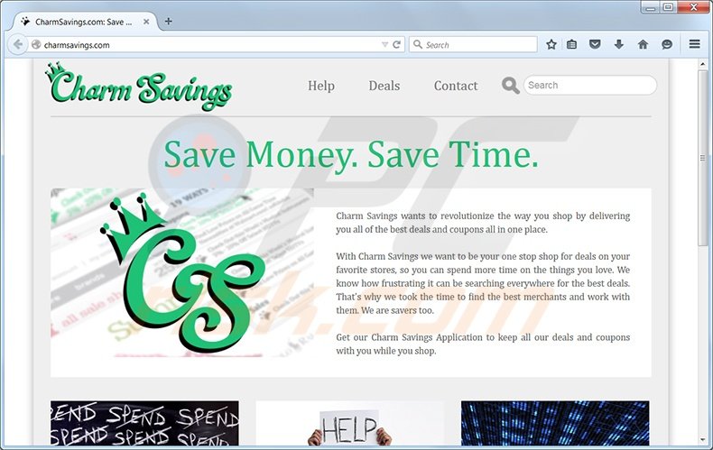 Charm Savings ads