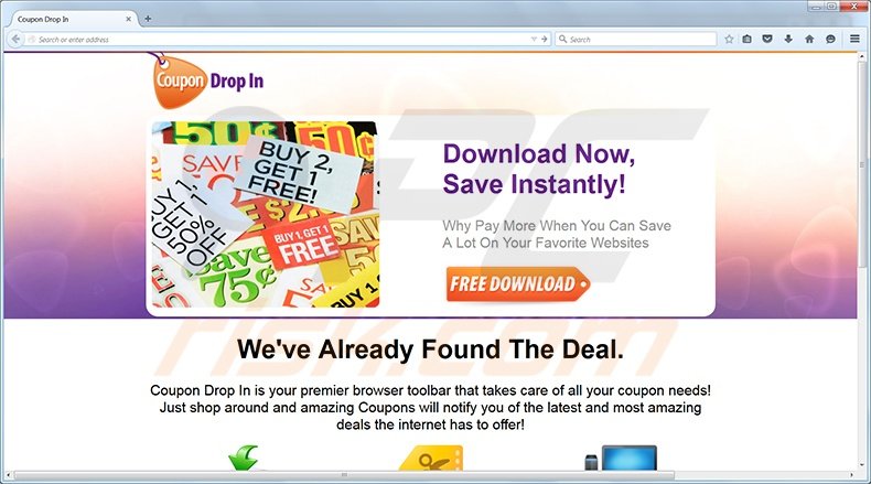 Ads by Coupon Drop In